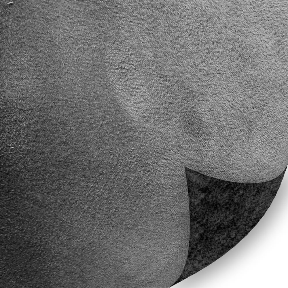 Алькантара на поролоне без клея серая