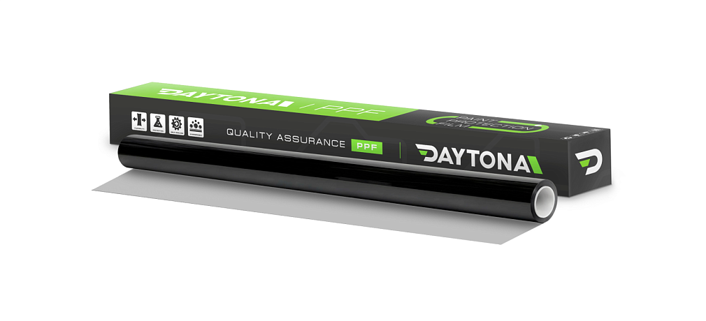 Гибридный полиуретан DAYTONA PPF H200 RA чёрная глянцевая плёнка