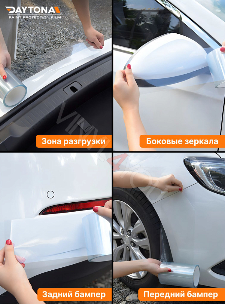 Полиуретановая защитная лента DAYTONA PPF S300 ширина 5см (длина 15 м)