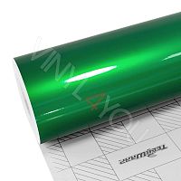 Пленка Глянцевый металлик зеленый TeckWrap GAL07-S Leaf green (рулон)